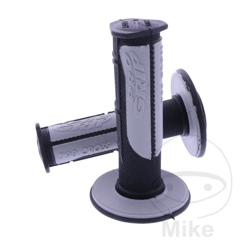 Juego de Gomas para Puños PROGRIP 798 Cross negro/gris 22/25 mm 115 mm Angebot