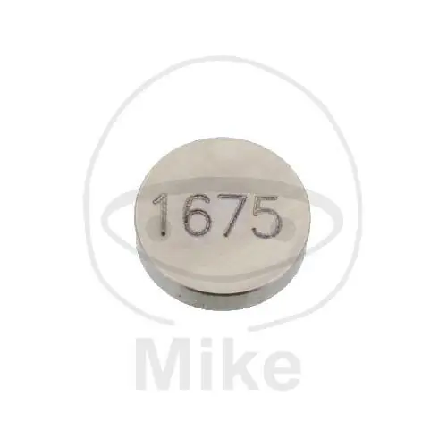 Aktuell Valve adjustment shim 7.5 MM 1.675 for Honda CBR 1100 XX Super Blackbird